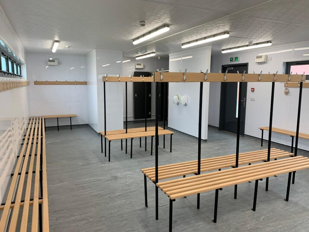 Modular Sports Changing Room - Woodbrook Vale School - 6